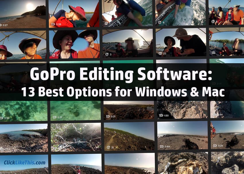 top editing software for mac