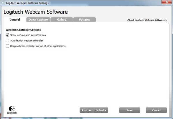 logitech webcam program for mac
