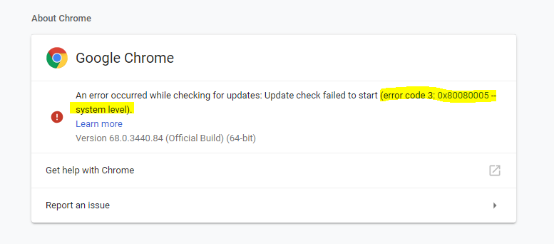 check update for chrome mac
